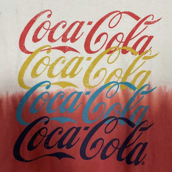 Coca-Cola Graphic Tie-dye T-shirt size Large - Picture 3 of 6